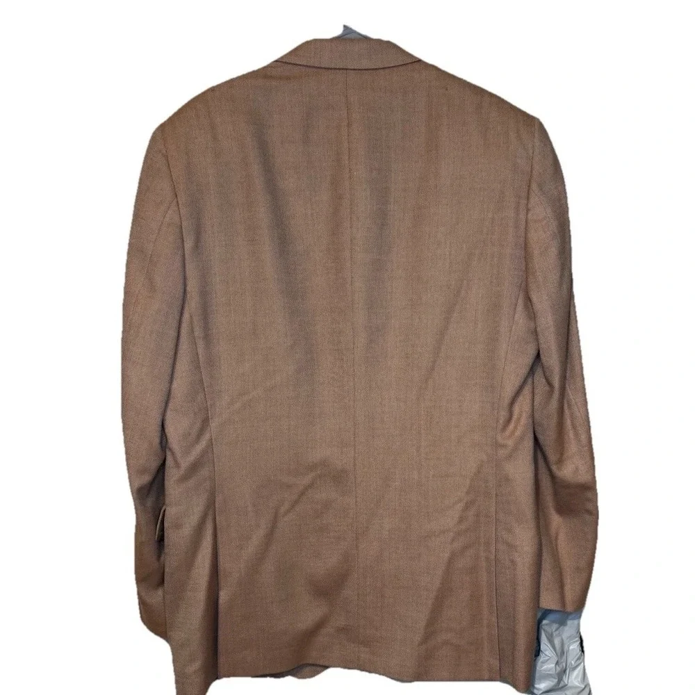 Jos A. Bank Men's Blazer Sports Coat 2-Button Double‎ Vent Lined Silk Wool 42L